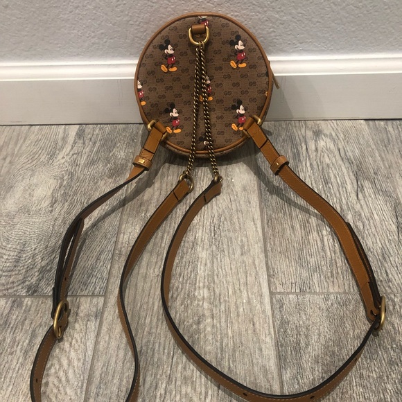 Gucci x Disney Mini vintage mickey mouse round backpack - Picture 6 of 9